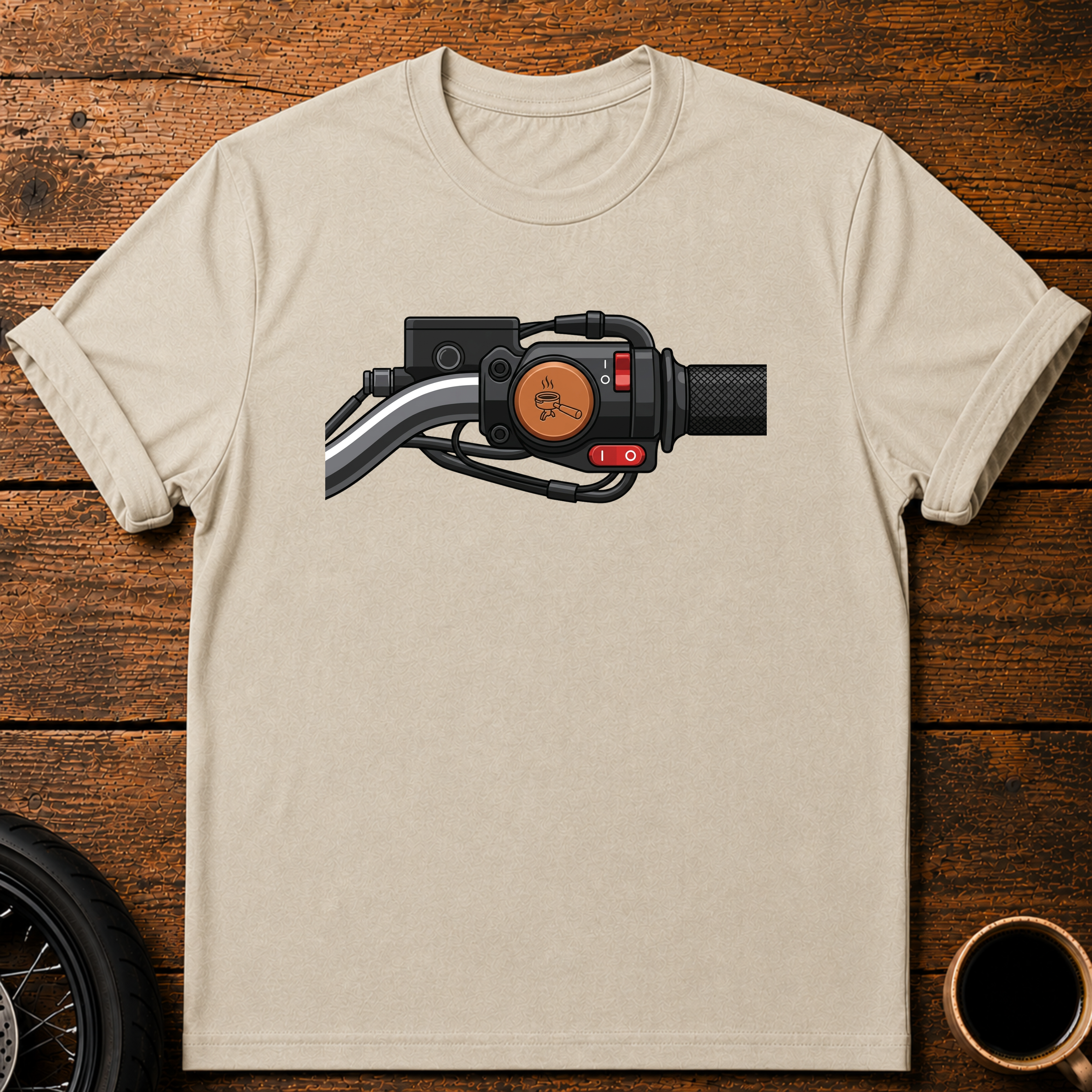 Throttle Coffee T‑Shirt