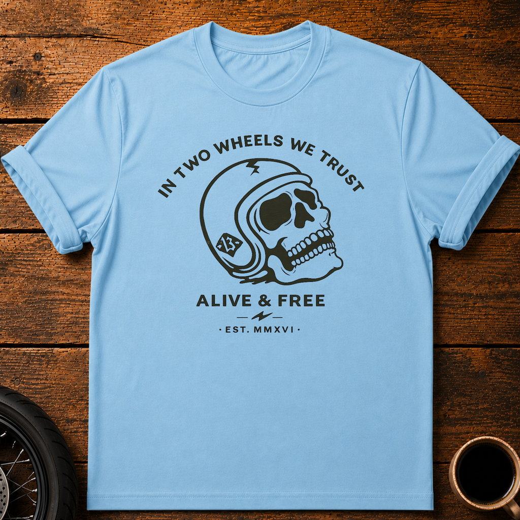 In Two Wheels T‑Shirt