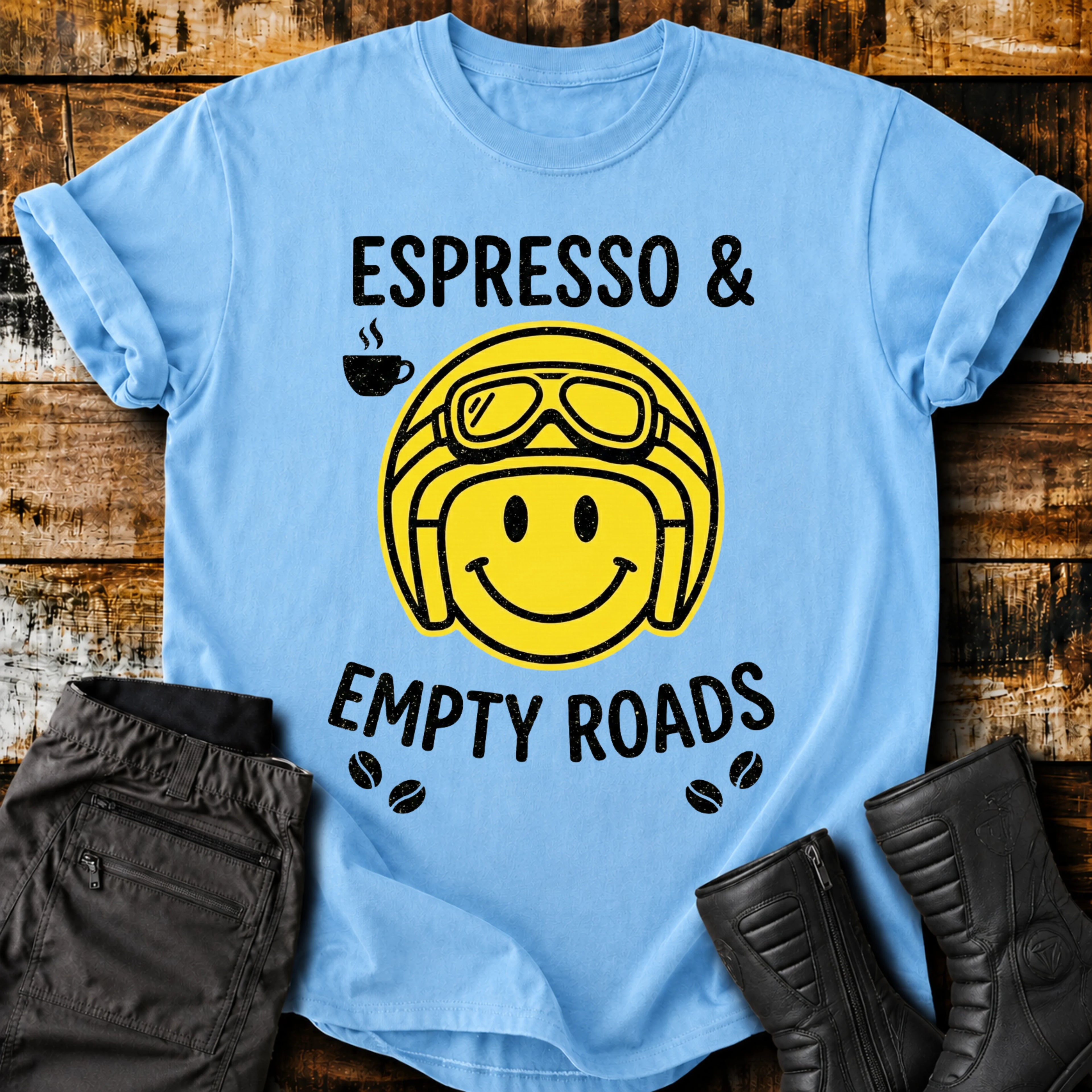 Espresso & Empty Roads T‑Shirt