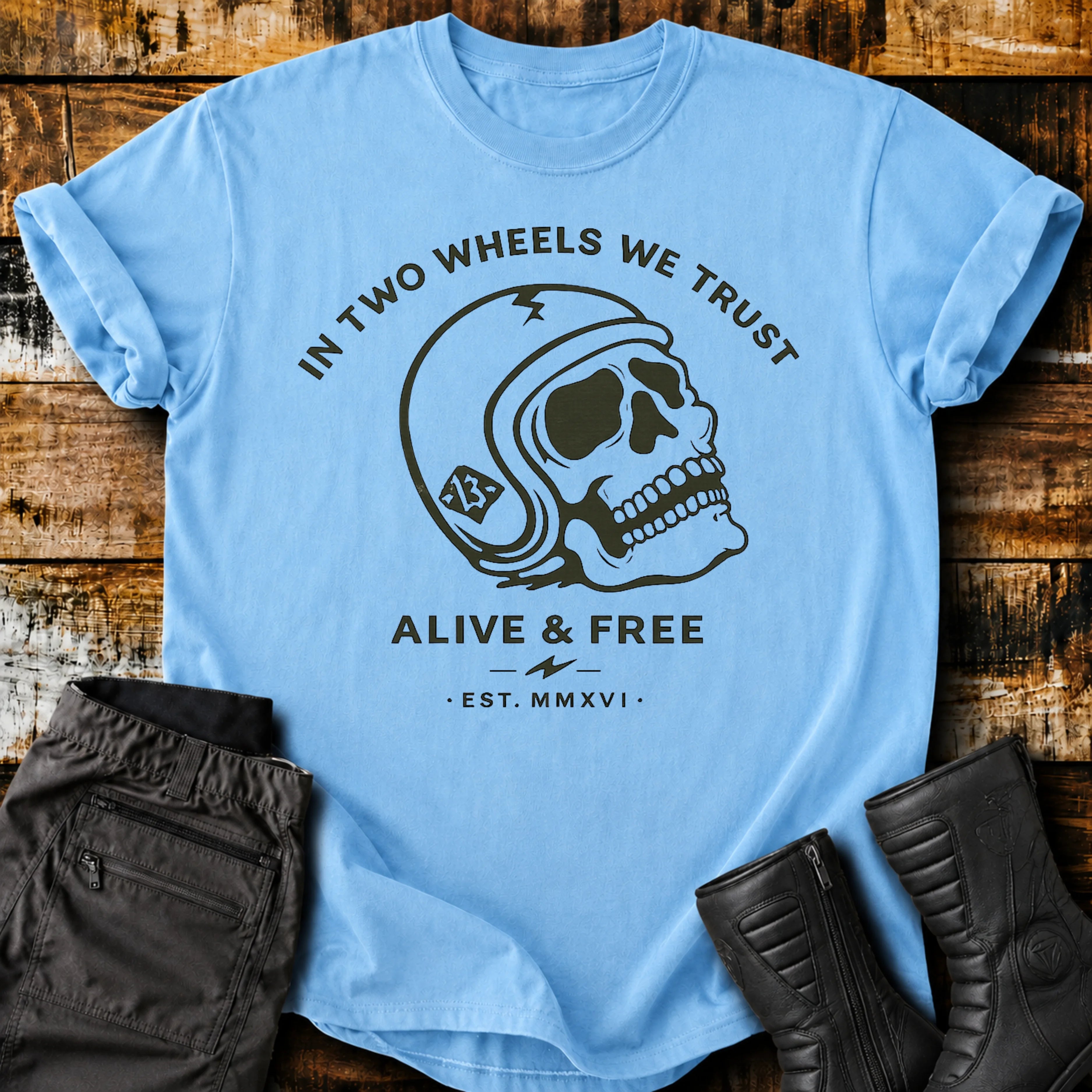 In Two Wheels T‑Shirt