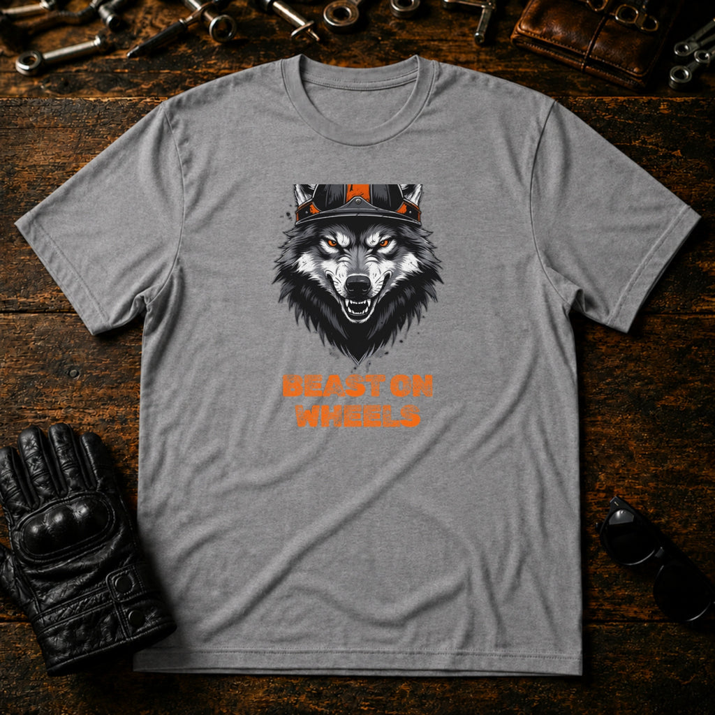 Wild Animal Rider T-Shirt - mockup 4 sport gray