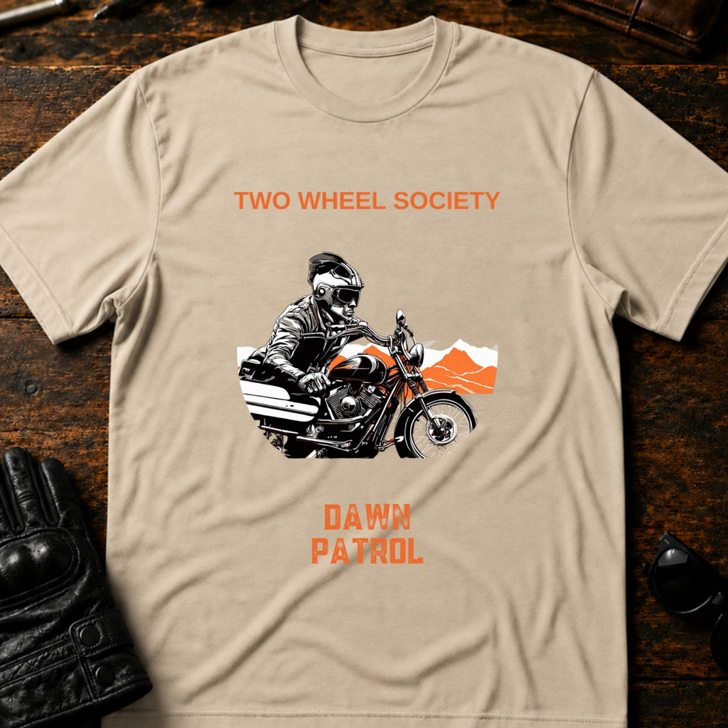 Dawn Patrol T-Shirt - mockup 6 sand