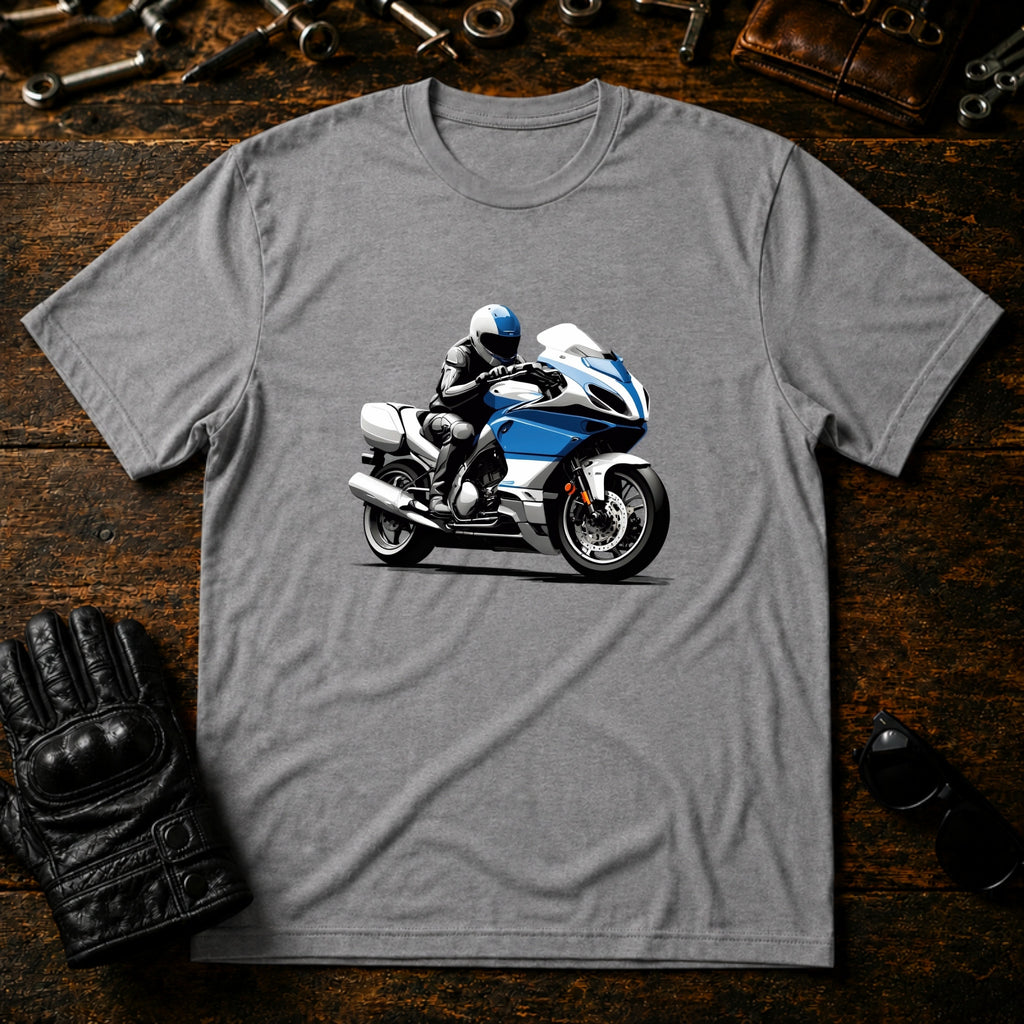 Open Road Adventure T-Shirt - mockup 4 sport gray