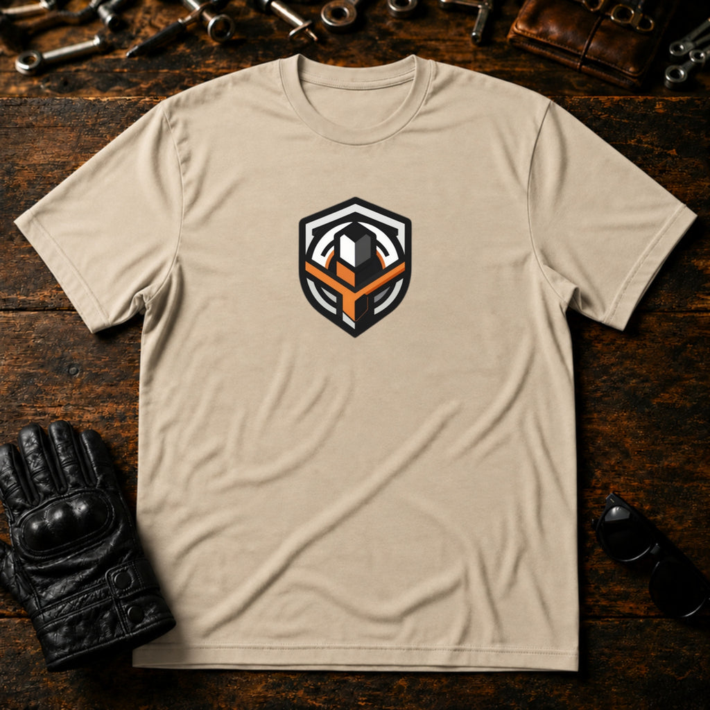 Brotherhood Emblem T-Shirt - mockup 6 sand