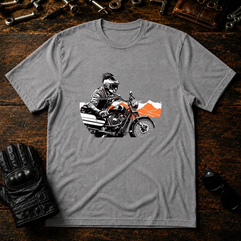 Dawn Patrol T-Shirt - mockup 4 sport gray