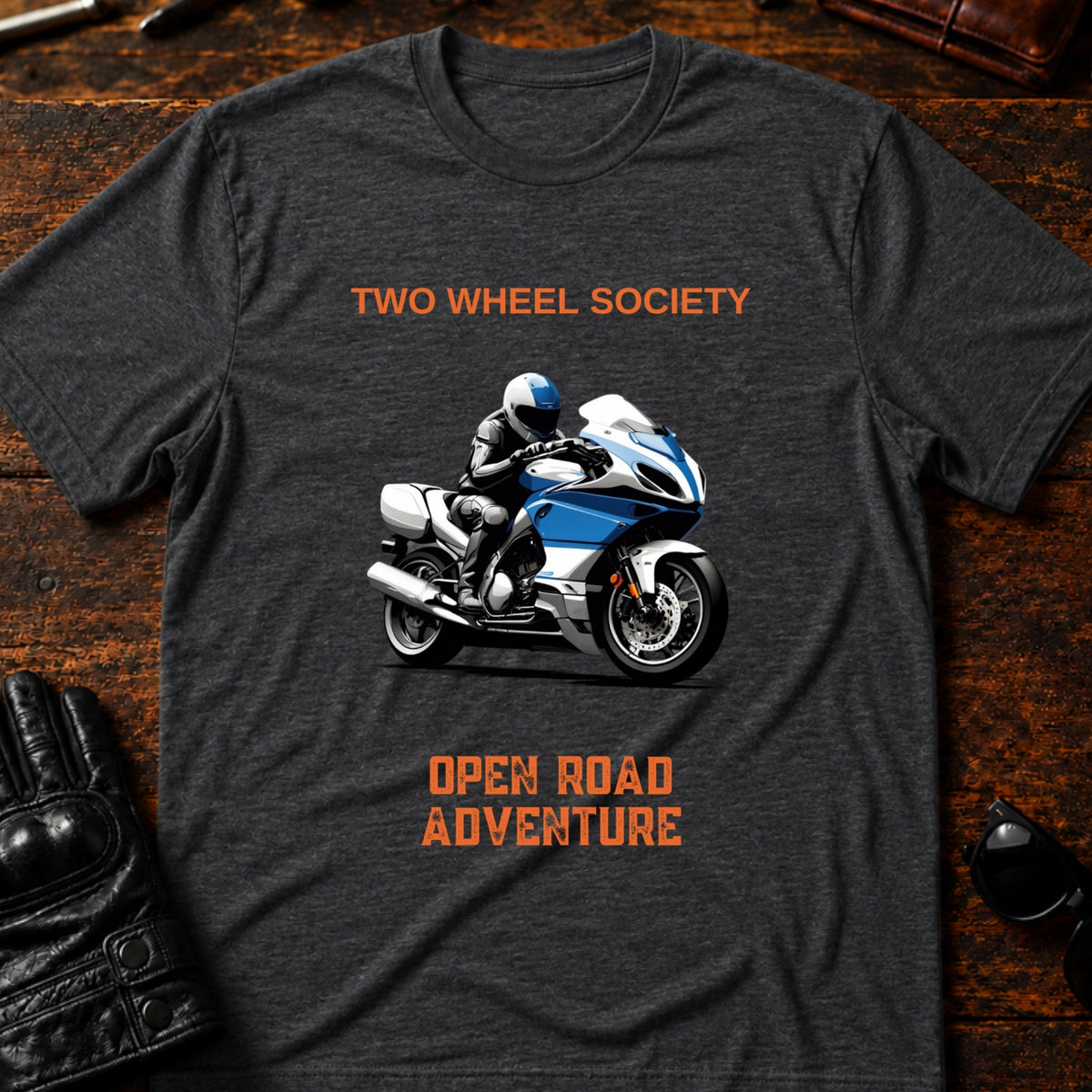 Open Road Adventure T-Shirt, dark heather