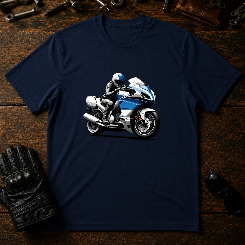 Open Road Adventure T-Shirt - mockup 5 navy
