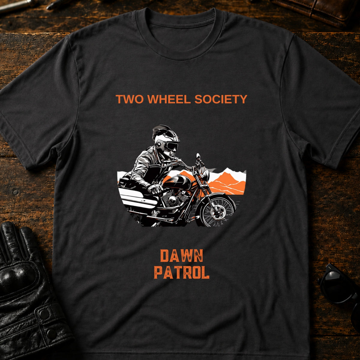 Dawn Patrol T-Shirt, charcoal