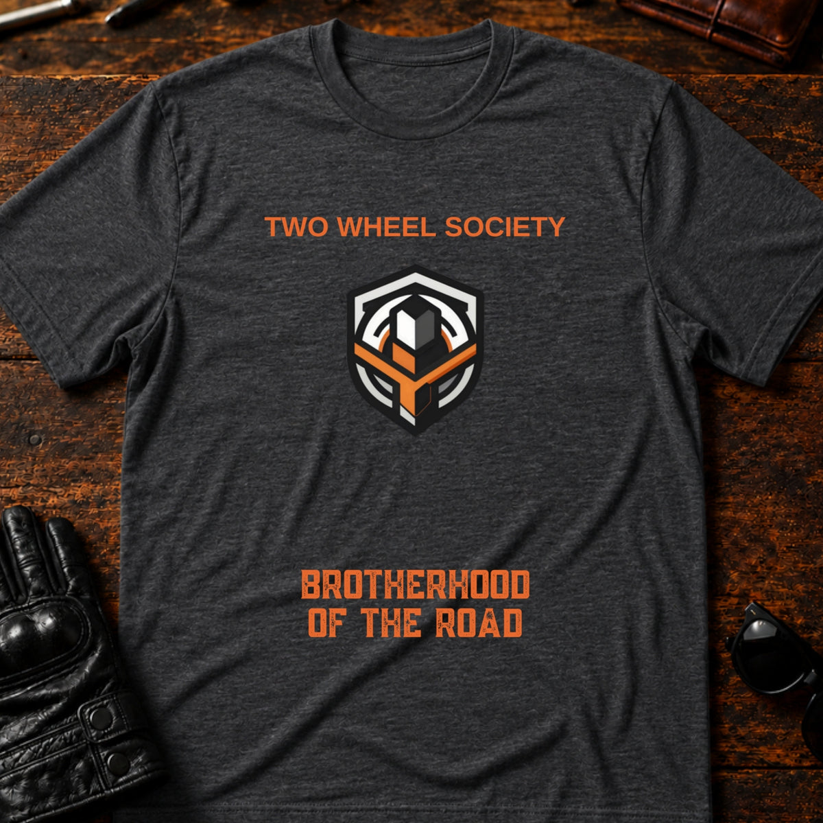 Brotherhood Emblem T-Shirt, dark heather