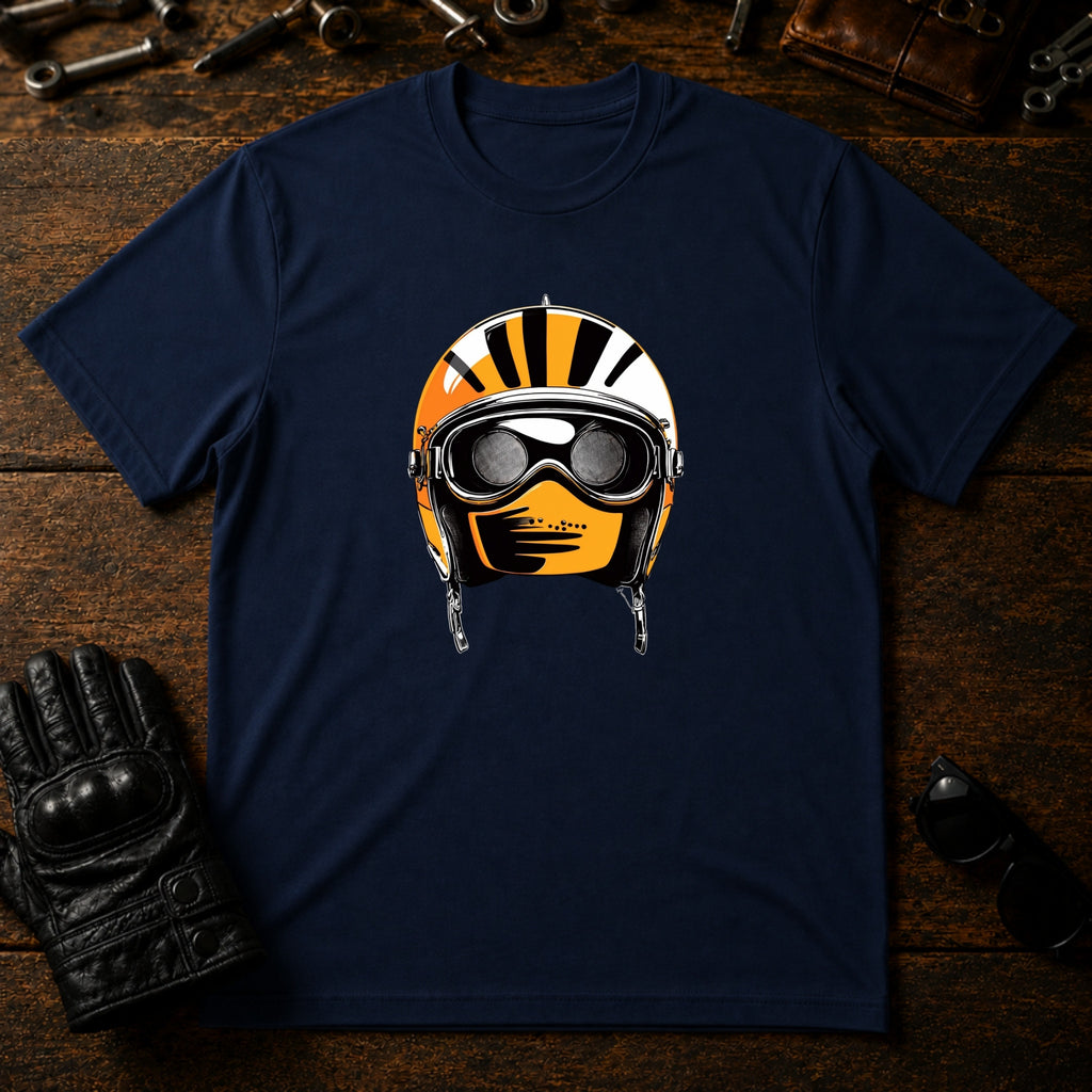 Morning Ride Vibes T-Shirt - mockup 5 navy