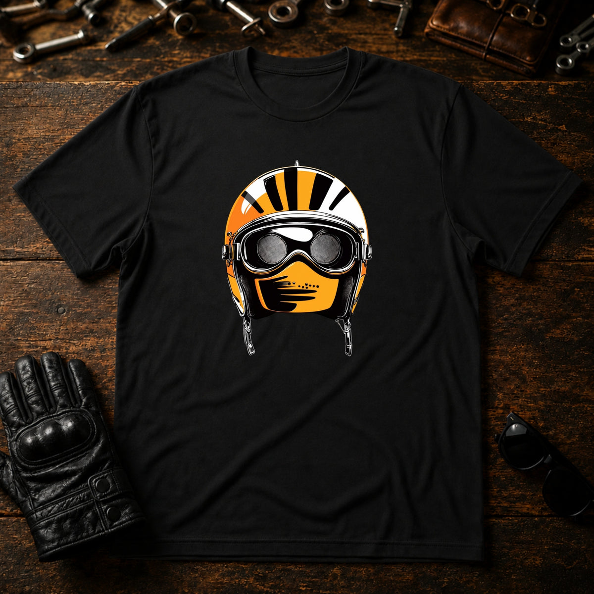 Morning Ride Vibes T-Shirt - mockup 1 black