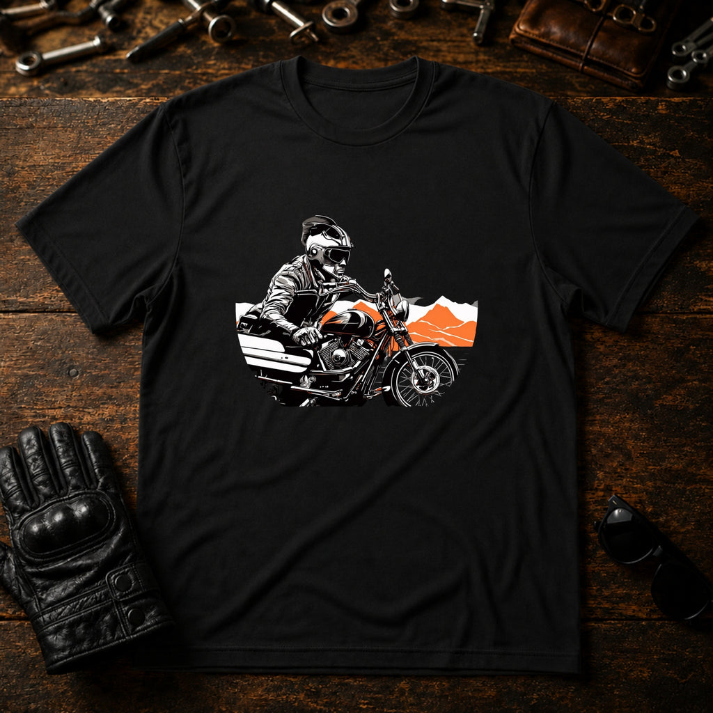 Dawn Patrol T-Shirt - mockup 1 black
