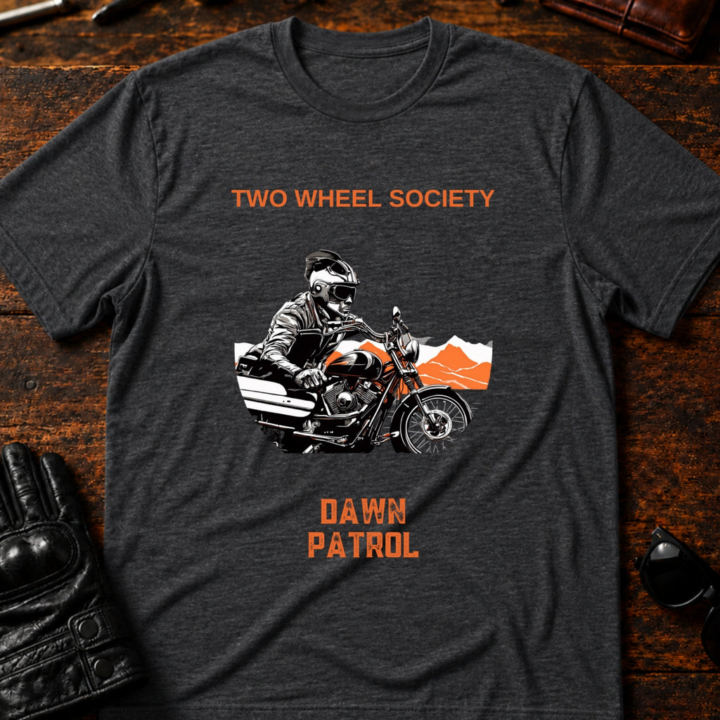 Dawn Patrol T-Shirt - mockup 8 dark heather
