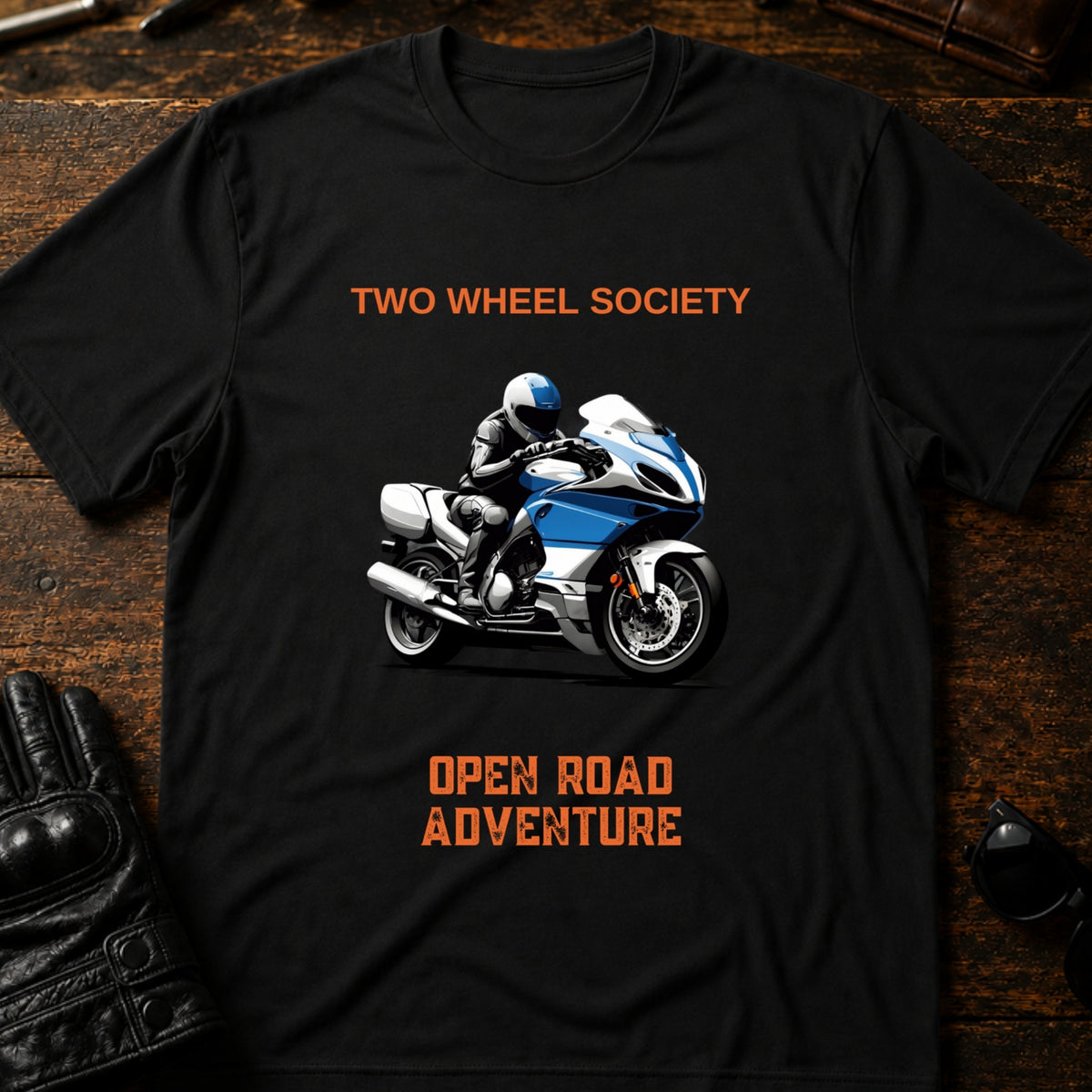 Open Road Adventure T-Shirt, black