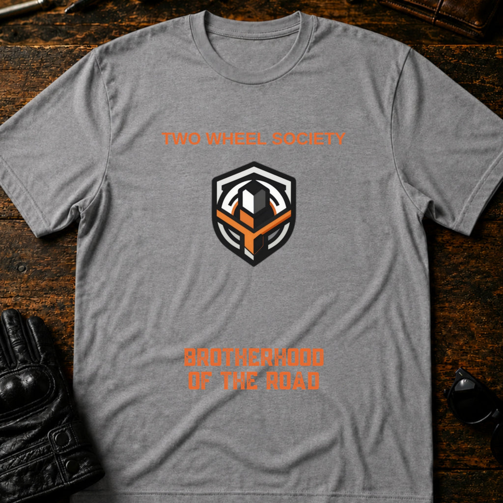 Brotherhood Emblem T-Shirt - mockup 4 sport gray