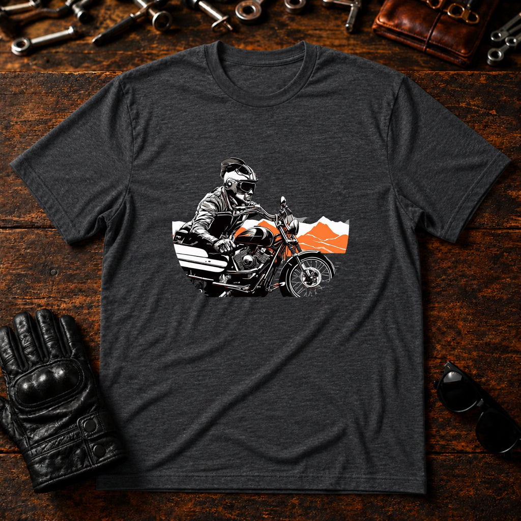 Dawn Patrol T-Shirt - mockup 8 dark heather