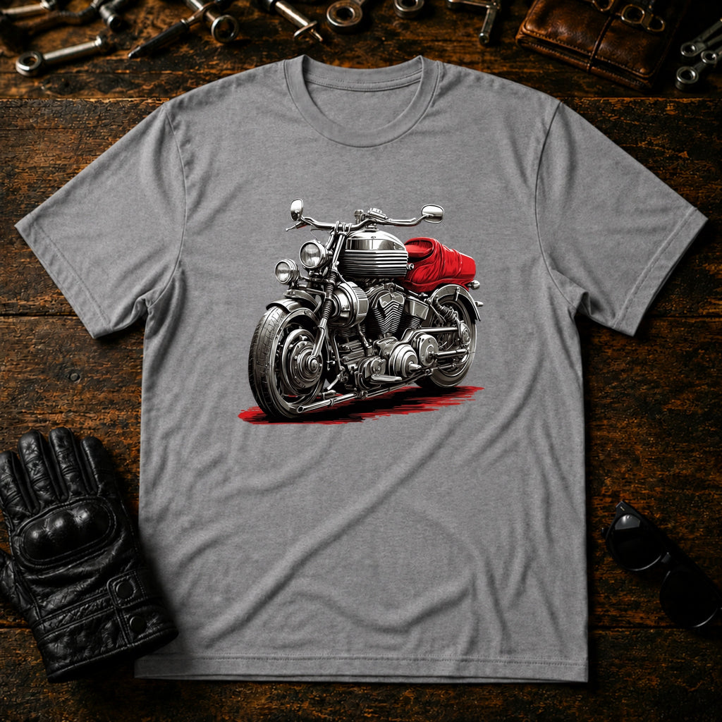 Garage Culture Vintage T-Shirt - mockup 4 sport gray