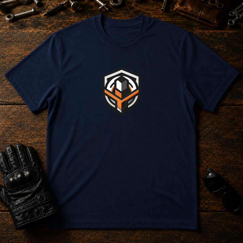 Brotherhood Emblem T-Shirt - mockup 5 navy