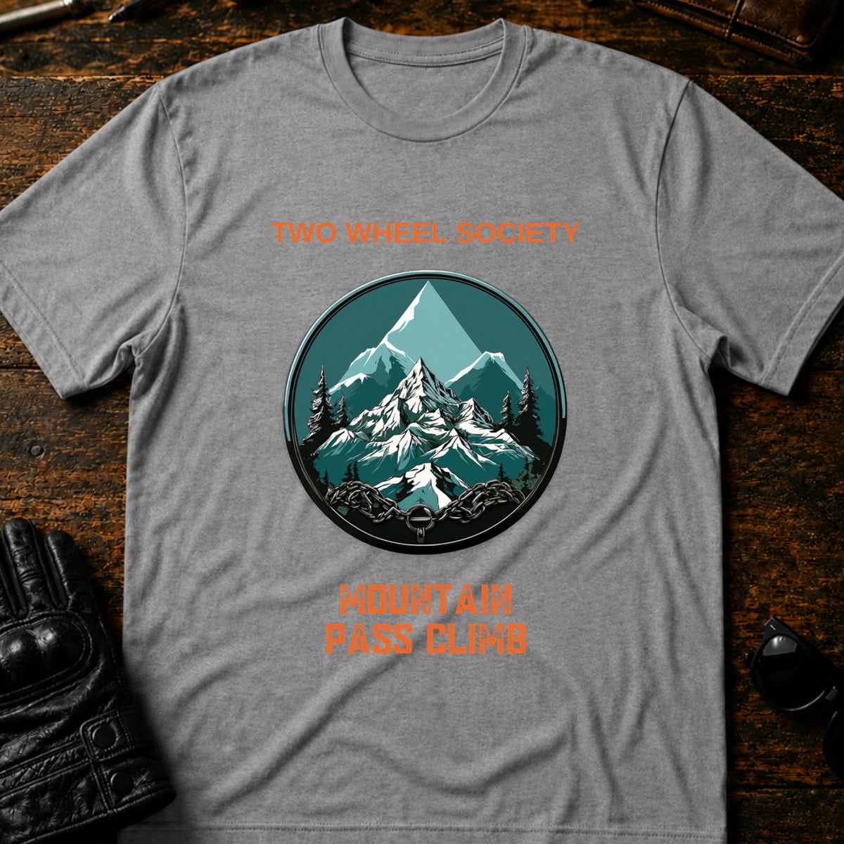 Mountain Pass Climb T-Shirt, sport gray