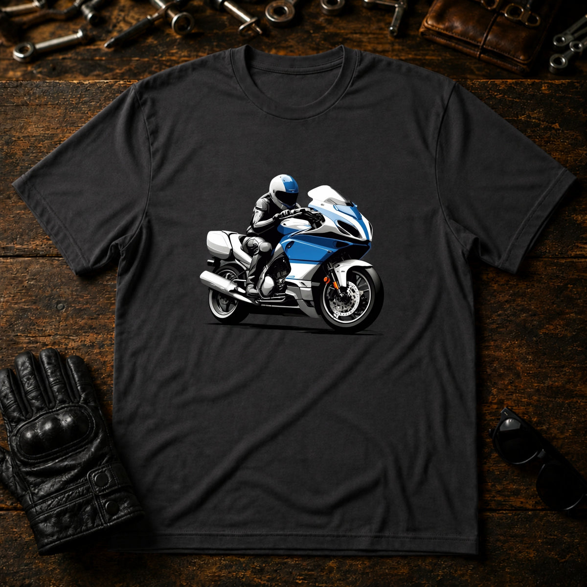 Open Road Adventure T-Shirt - mockup 3 charcoal
